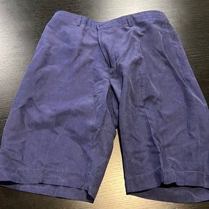 Vigano Blue Men’s Linen Shorts size 42 drop 6
